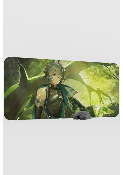 Alhaitham Genshin Impact Anime Gacha V3 - 90x40 Xxl Gaming Mouse Pad Fare Altlığı