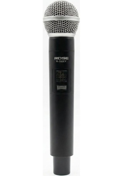 Rose R-702ey Uhf Telsiz El+ Kablolu Yaka Mikrofonu 2li