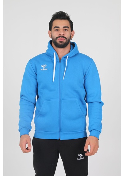 Hummel Armin Pamuklu Sweatshirt Mavi
