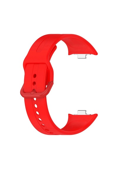 Forzacase Xiaomi Redmi Watch 6 İle Uyumlu Tokalı Çizgi Desen Silikon Kordon Kayış - Fc1062
