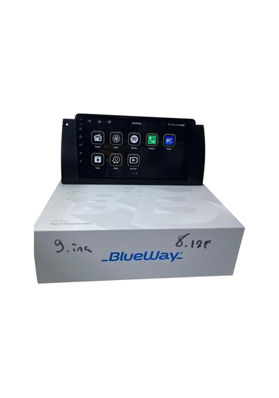 Bmw E39 Blueway 8-128 Tam Profesyonel Oem Multimedia 9"