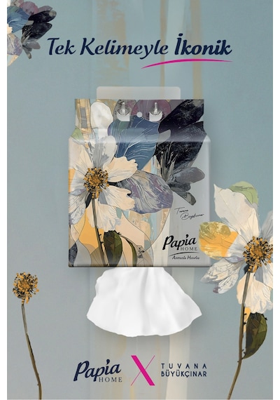 Papia Home Asmalı Havlu 12 Paket 3000 Yaprak