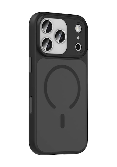 Joko Apple Uyumlu iPhone 17 Pro Max Uyumlu Megane Magsafe Kapak - Siyah