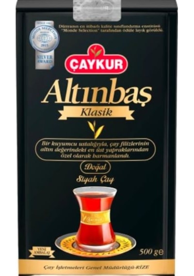 Çaykur Altınbaş Klasik Doğal Siyah Dökme Çay 10 x 500 G