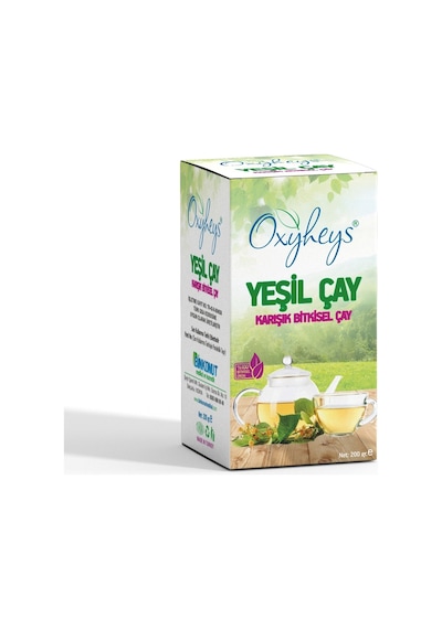 Oxyheys Karışık Bitkisel Yeşil Çay