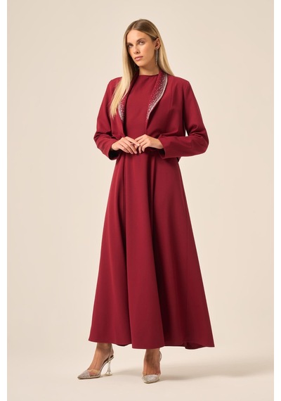 Ftz Women Kadın Ceket Elbise Takım Bordo 31210 Bordo