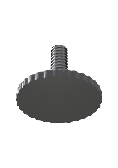 Cateksss M8x20 Tırtıllı Vida Çap: 38 Ral7035 - 25 Li Paket Gri
