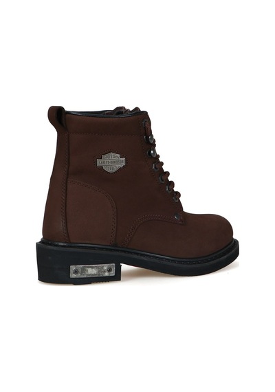 Harley Davidson Harley-Davidson Gibson Hakiki Deri Dark Brown Crazy Deri Unisex Bot