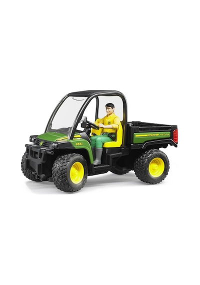 Bruder John Deere Gator 855D & Bworld Adam - Br02490