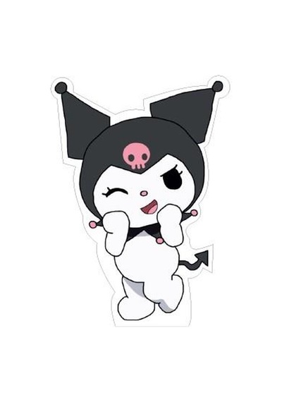 Ayaklı Pano Kuromi Ayaklı Pano 35 Cm Doğum Günü Masa Süsü Diğer
