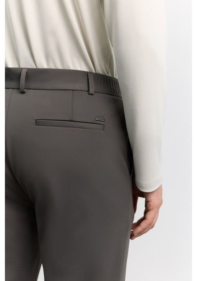 Avva Erkek Antrasit Yanı Lastik Kırışmaz Teknik Kumaş Slim Fit Pantolon A62y3014