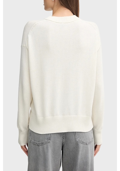 Calvin Klein Bayan Kazak Lv047c311g Yas Beyaz Beyaz