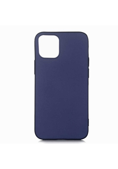Apple iPhone Uyumlu 12 Pro Max Kılıf Zore Premier Silikon Kapak - Lacivert