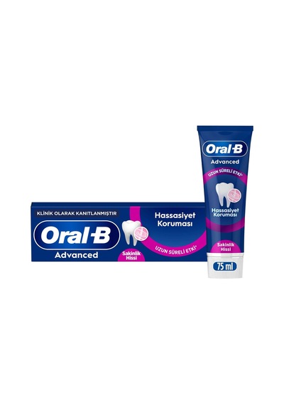 Oral-b Advanced Hassasiyet Koruması Diş Macunu 75 Ml - 3 Adet Tarı