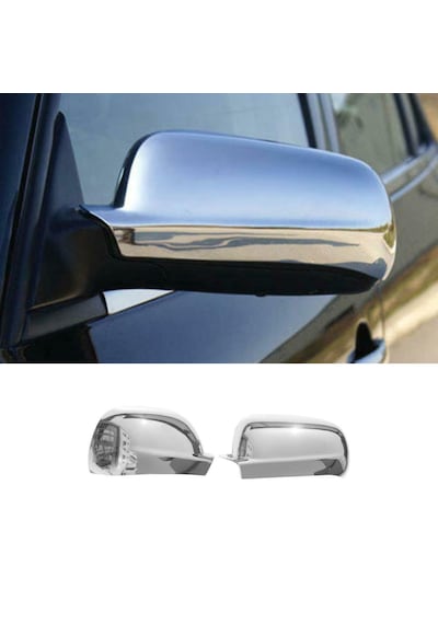 Volkswagen Golf 4 Krom Ayna Kapağı 1998-2004 Arası Paslanmaz Çeli N11.2543