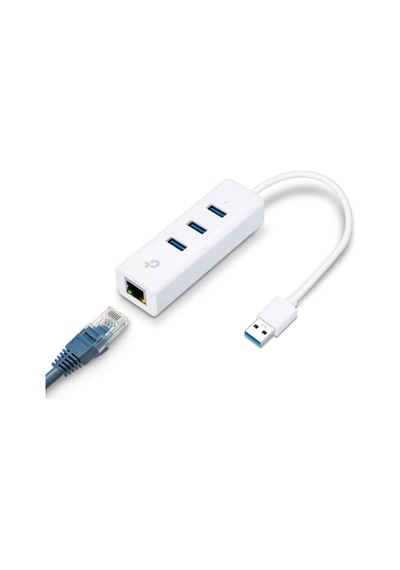 Ue330, Usb 3.0 3-port Hub Ve Gigabit Ethernet Adaptör İkisi Bir Arada Usb Adaptör
