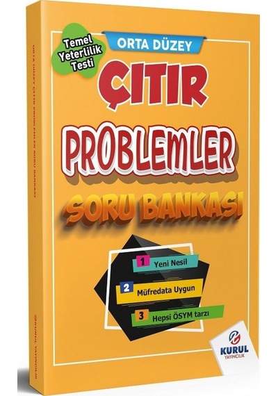 2023 TYT Orta Düzey Çıtır Problemler Soru Bankası -  Kurul Yayıncılık