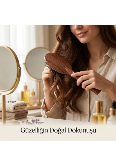 Onas Ons-841 Fön Ve Saç Fırçası Ve Tarak Oval Plastik K.kahverengi - 12'li Paket Diğer