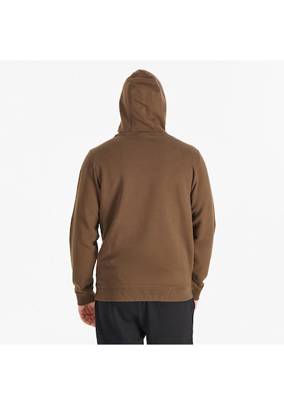 Columbia Csc Basic Sm Logo Erkek Kapüşonlu Sweatshirt-6068 Zeytin Yeşili