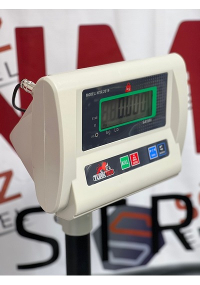 Elektronik Baskül 50x60 Akülü Değiştirilebilir Pilli