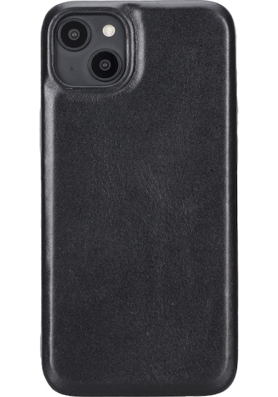 Apple Uyumlu iPhone 15 Plus Deri Arka Kapak Rock Rst1