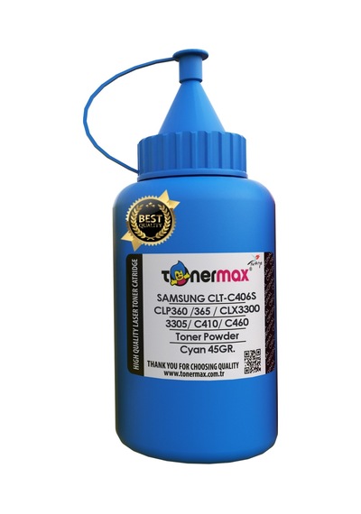 Samsung Uyumlu Clt-C406S Toner Tozu Mavi/ Clp360 /Clp365 / Clx3300/ 3305
