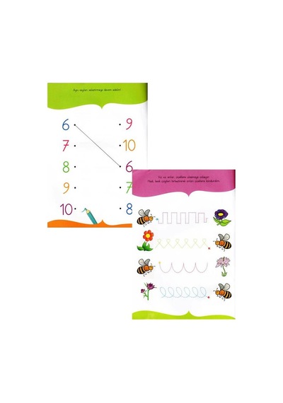 Yaratıcı Çocuklar Sayıların Dünyası Ve Çizgi Kitabım 2li Set