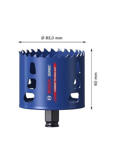 Bosch 83 Mm Expert Sert Malzemeler İçin Panç 2608900438