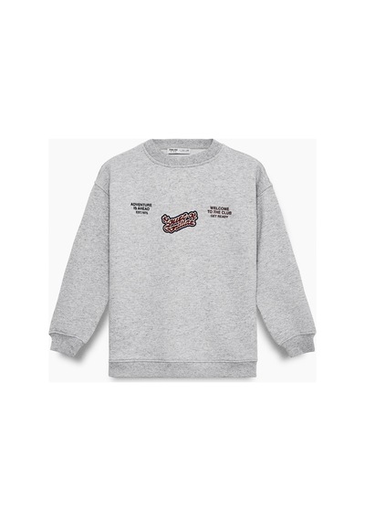 Grimelange Maury Erkek Çocuk Baskılı Grimelanj Sweatshirt