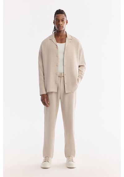 Avva Erkek Bej Klasik Bel Nefes Alan Modal Karışımlı Soft Touch Baggy Fit Pantolon A61y3033 Avva Erkek Bej Klasik Bel Nefes Alan Modal Karışımlı Soft Touch Baggy Fit Pantolon A61y3033