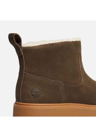 Timberland Stone Street Mid Warm Lined Kadın Bot-34029 Koyu Kahverengi