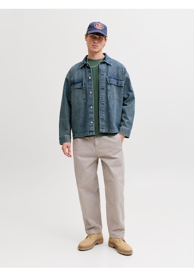 Jack & Jones Niagara Erkek Yeşil Tişört 12293422-scm