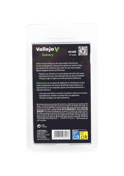 Vallejo Sc425 Dry, 12 Mm. Hazır Çim Dokusu