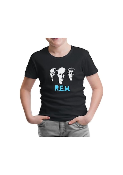 Lord Tshirt R.E.M Siyah Çocuk Tshirt
