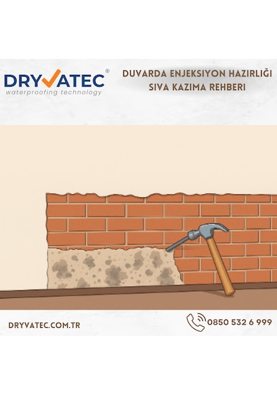 Dryvatec Hydrofix 2 Bileşenli Nem Ve Rutubet Sıvası 10 Kg Set