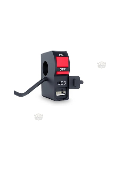 2 Adet 6 Ledli Motosiklet Scooter Uyumlu Led Sis Farı Çakar Ve Sabit Mod Açma Kapatma Tuşlu