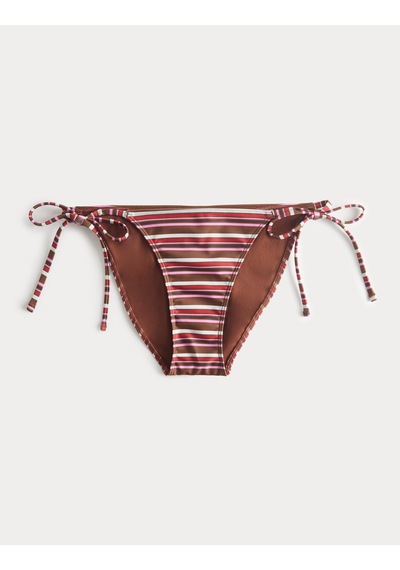 Marks & Spencer Çizgili Bağlama Detaylı Bikini Altı T52001202P Pembe Mix