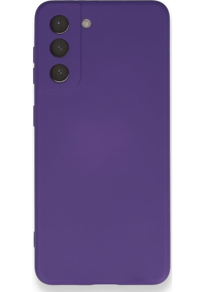 Samsung Galaxy Uyumlu S21 Kılıf Nano Içi Kadife Lansman Silikon Kılıf