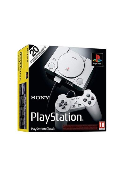Sony Playstation Classic 20 Oyunlu Mini Oyun Konsolu + 2 Kol (Sony Eurasia Garantili)