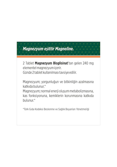 5 Htp 100 Mg 30 Kapsül Ve Magneline Magnezyum Bisglisinat 60 Tablet
