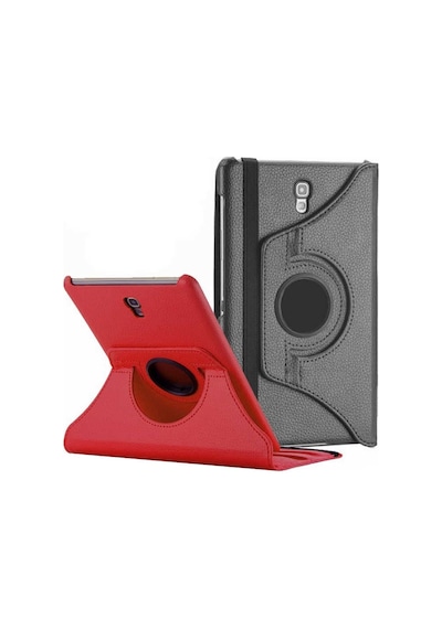 Lexroo Galaxy Tab A T590 Dönebilen Standlı Kılıf - Mavi Açık