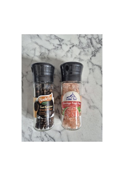 Himalaya Kaya Tuzu 110gr & Karabiber 50gr Set Diğer