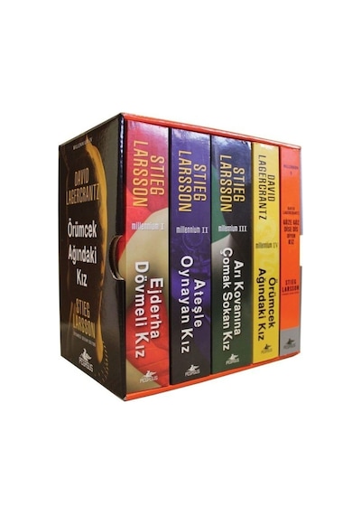 Millennium Serisi Kutulu Özel Set 5 Kitap