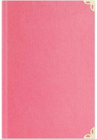 Cep Boy Süet Mealli Yasin Cüzü (Pudra Pembe. Elifvavlı) N11.3166