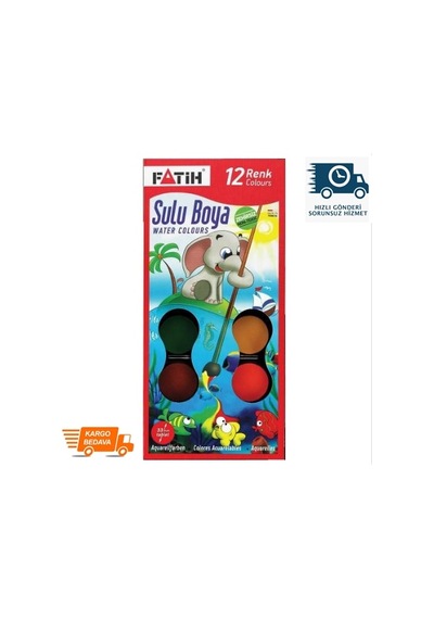Fatih Sulu Boya 12li N11.286
