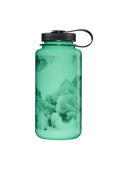 Nalgene Wide Mouth 32 Oz Suluk Matara 1 Litre Glowyld Kristal 682025-0034 Yeşil