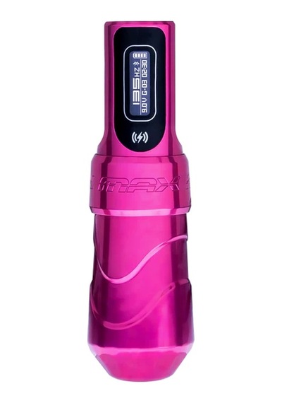 Fk Irons Flux Max 4.0 Mm Stroke Bubblegum Renk Çift Bataryalı Kablosuz Dövme Makinesi