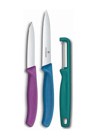 Victorinox 6.7116.33c1 Swiss Classic 3lü Bıçak Ve Soyacak Set, Renkli Diğer