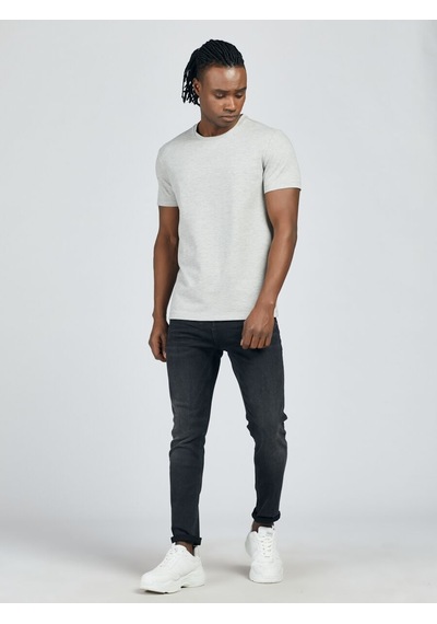 LOFT Regular Fit Erkek Tshirt K.kol Lf2026814 Q1.v1 Gri Melanj LOFT Regular Fit Erkek Tshirt K.kol Lf2026814 Q1.v1 Gri Melanj