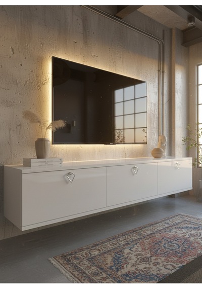 Resital Tv Ünitesi S1836-1 Beyaz